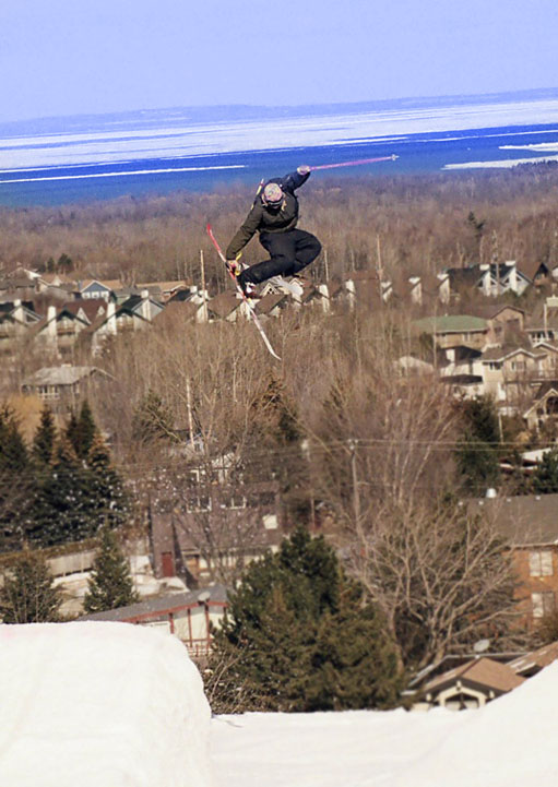 3 tail on the bottom kicker over georgian bay