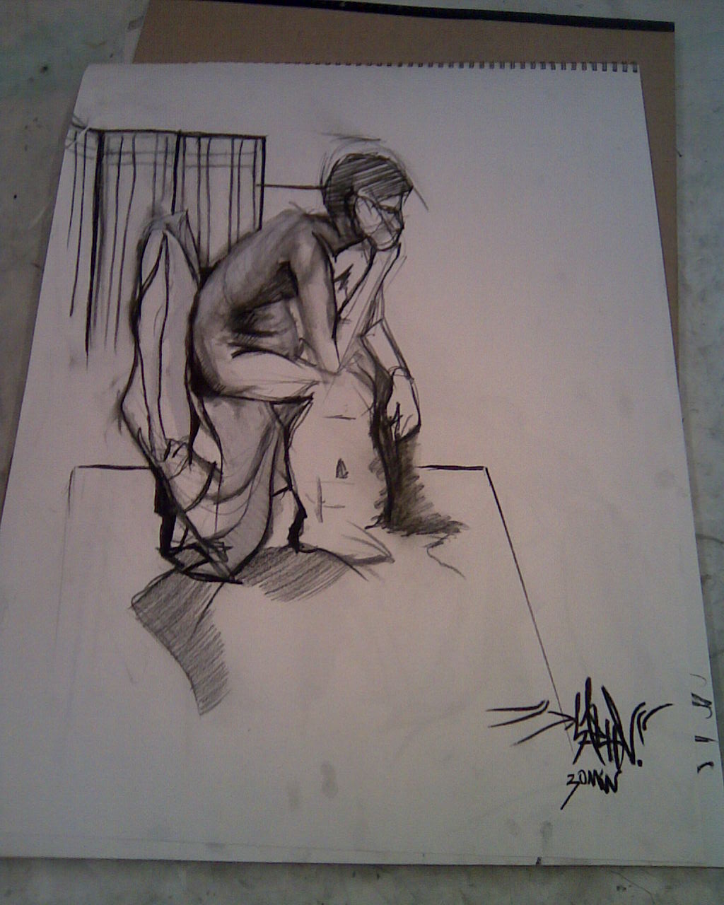 30 min figure drawing