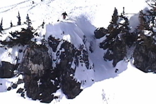 35 foot cliff take off