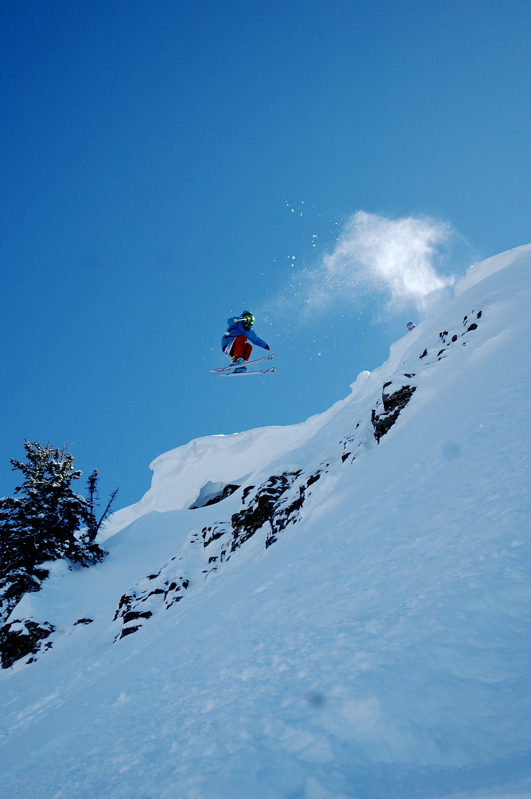 360 Cornice/ Rock gap