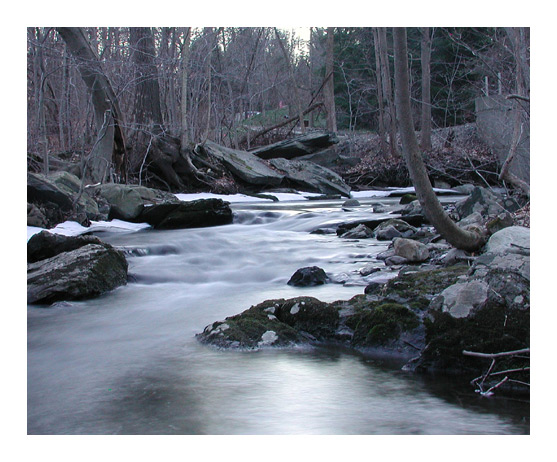 4 Second Exposure of a Stream