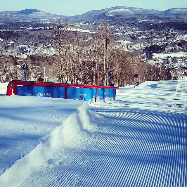 4" Tube in Warm-up Park