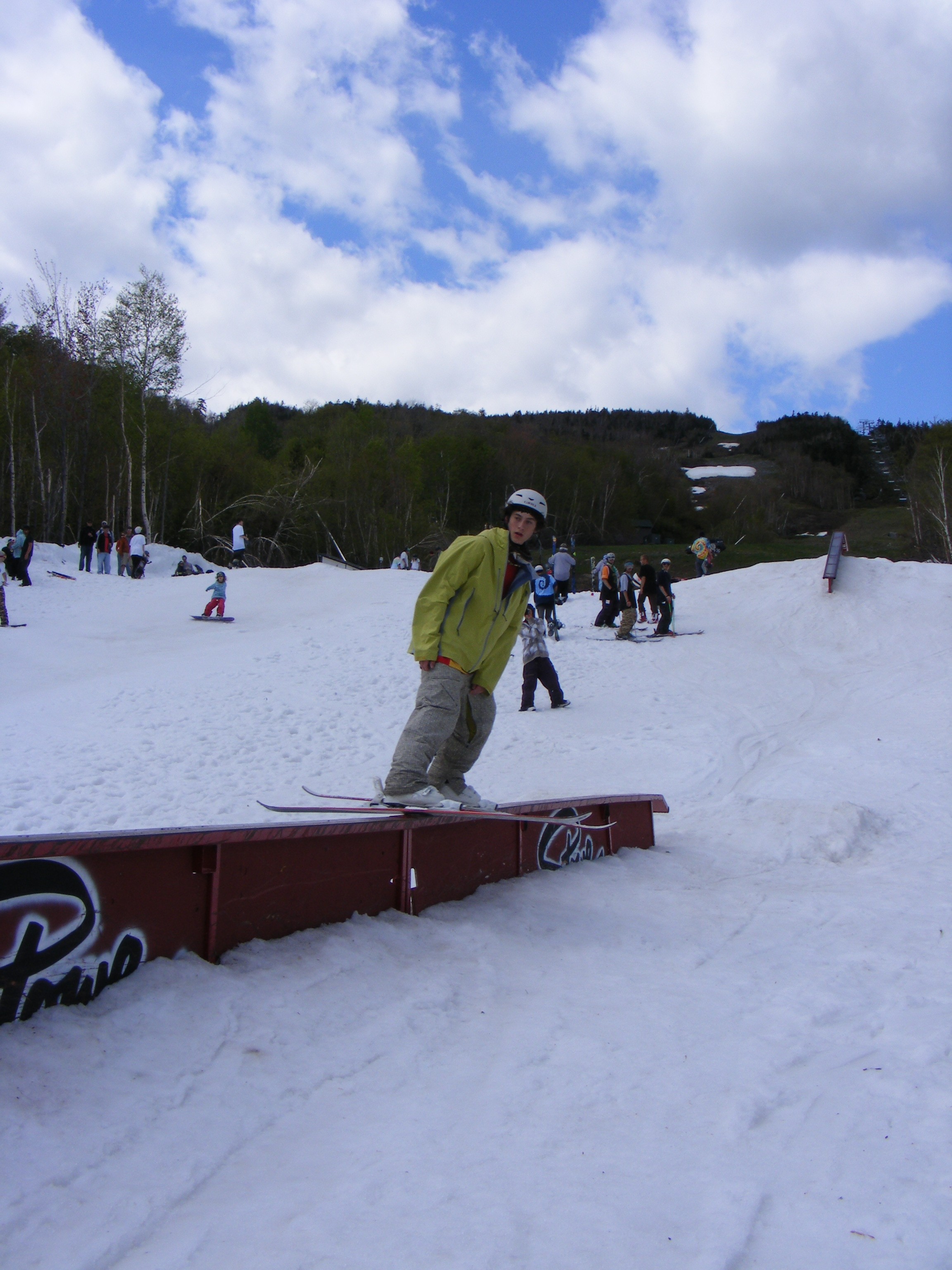 40ft flat bar -last trick rail jam