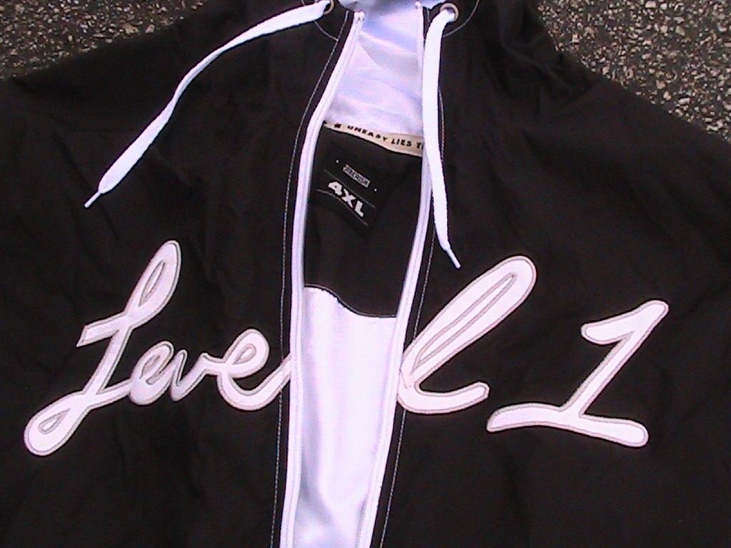 4xl level 1 x jiberish track jacket
