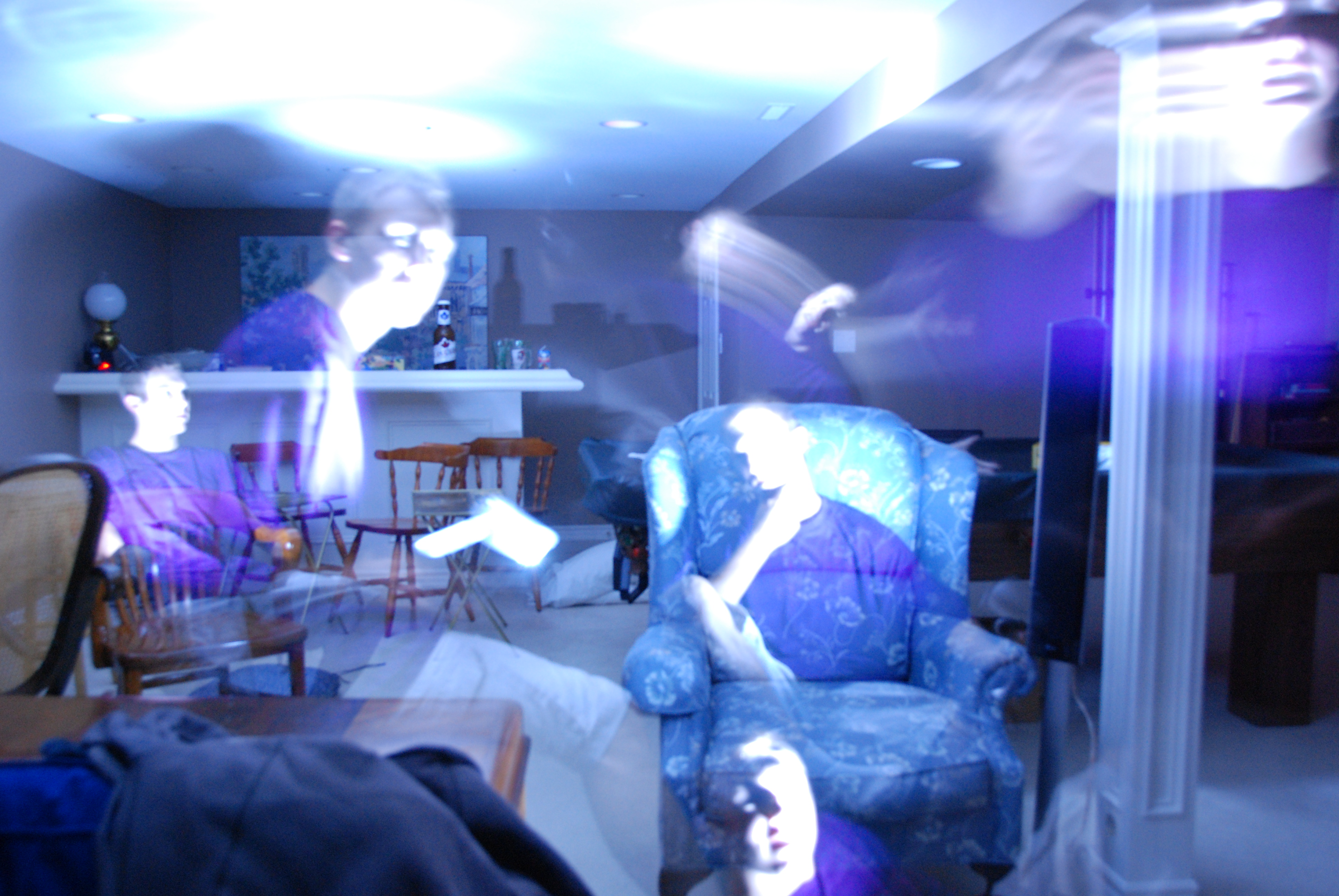 5 places at one time