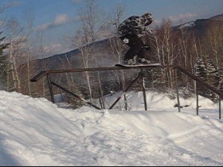 50-50 big flat-down rail