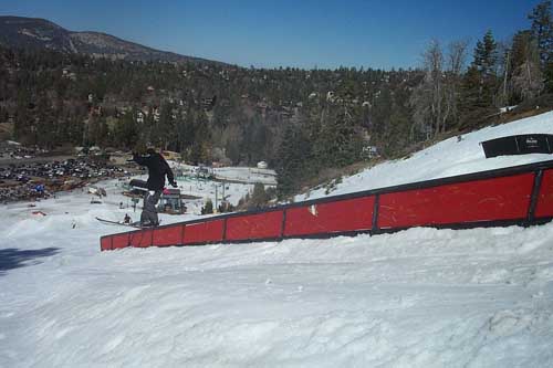 50ft downhill handrail