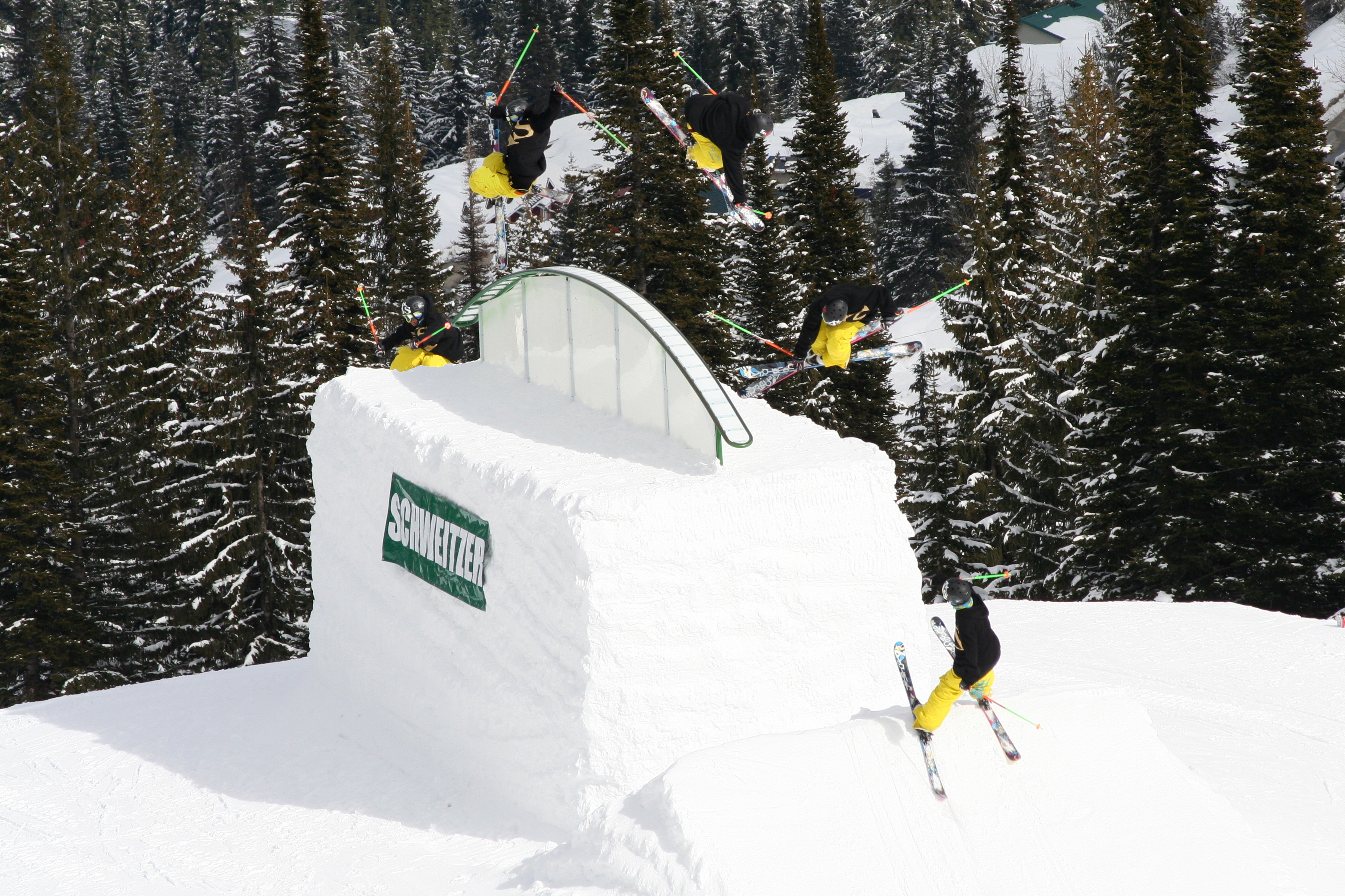 540 over rainbow box @ Schweitzer Jib Jam