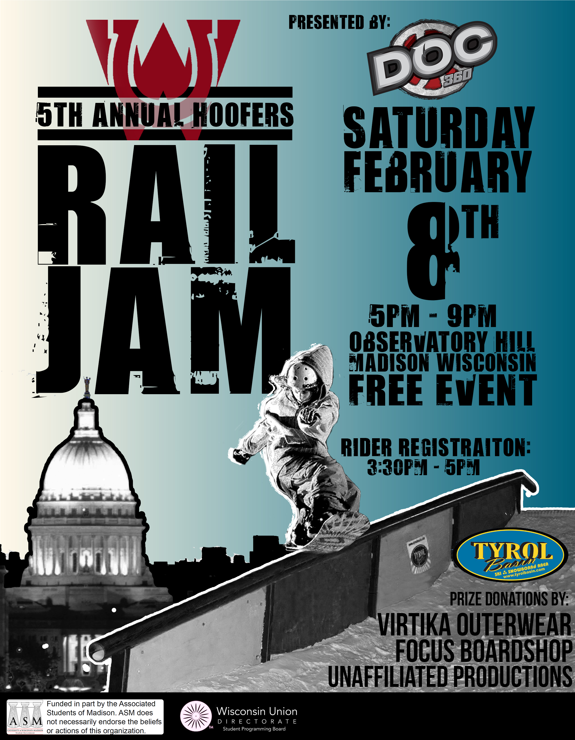 5th Hoofers Rail Jam