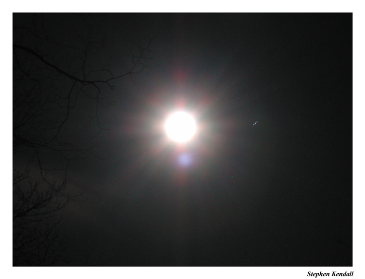 60second Exposure of the Moon