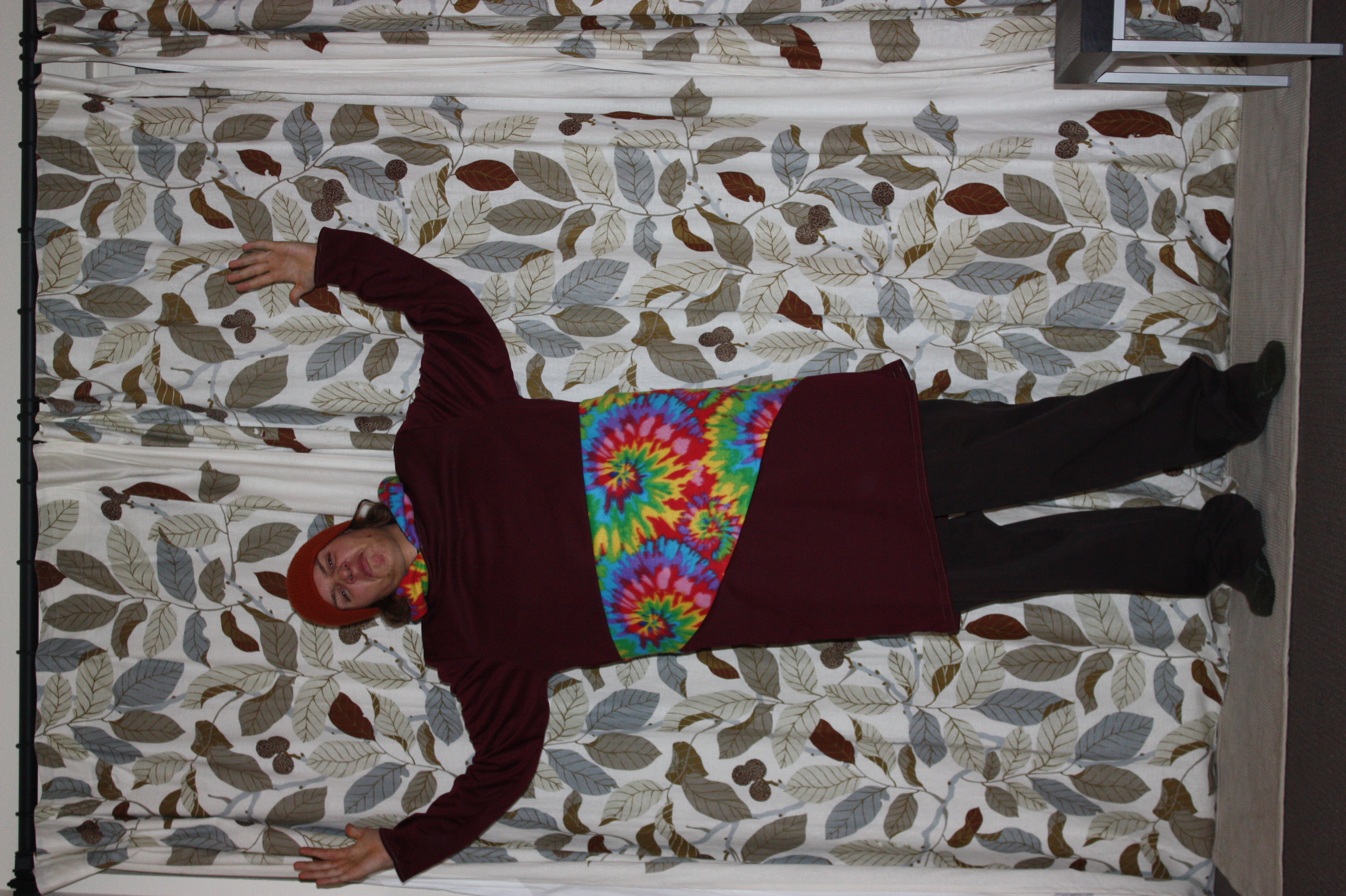 6'2 guy with hoodie on