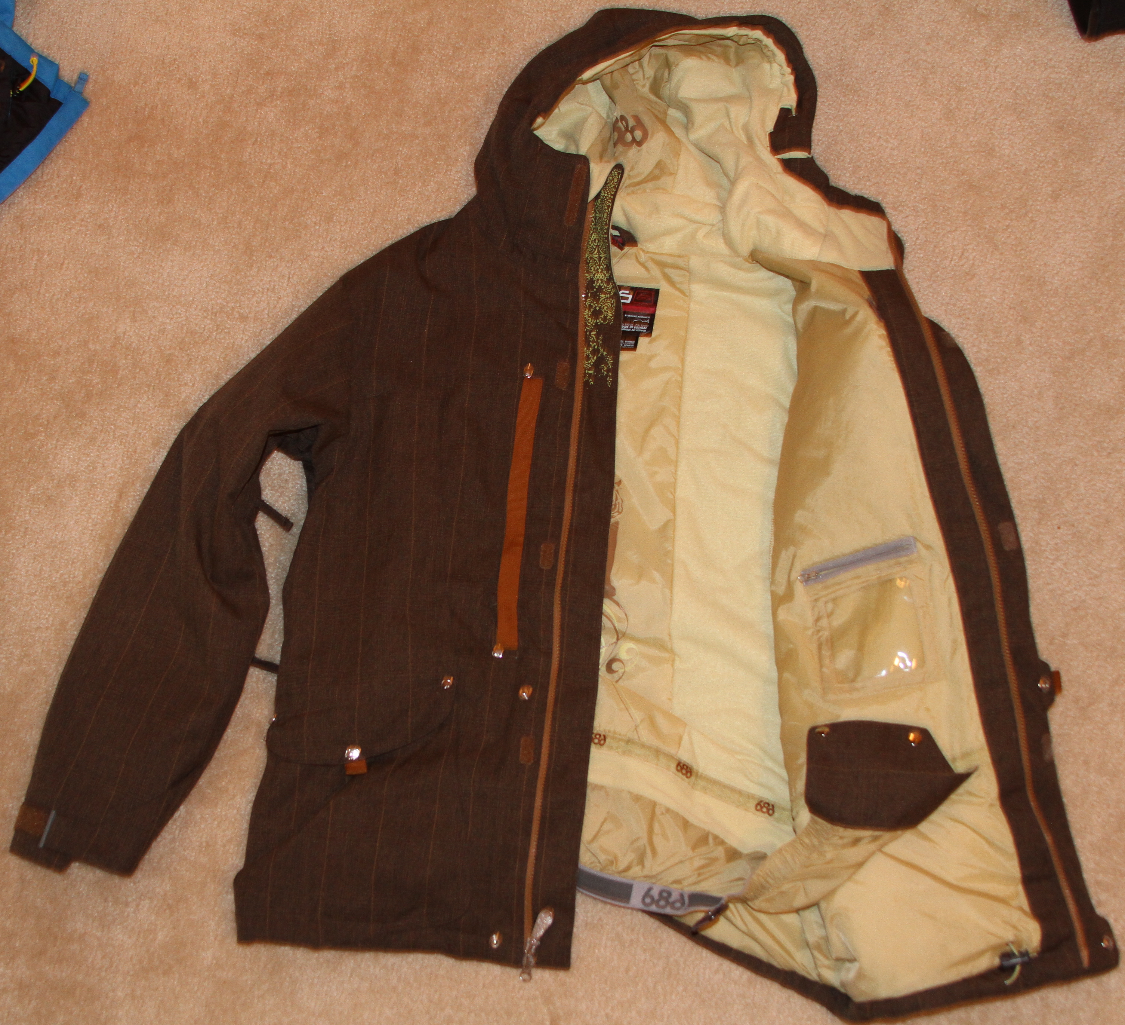 686 Jacket Brown Medium