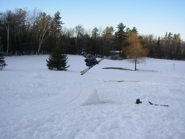 720 on rele small jump "spinin fast"