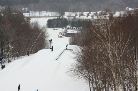 76' Up Down Box Rail