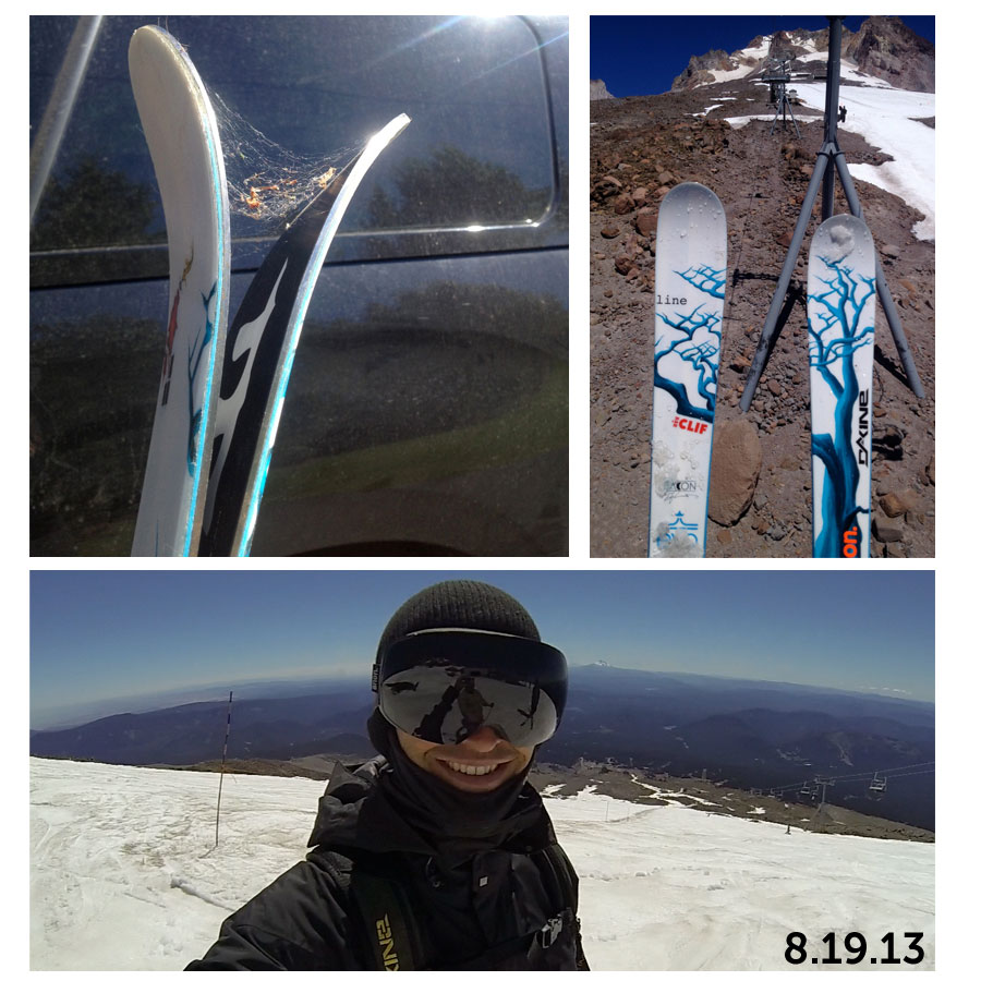 8.19.13 - Eric Pollard Back on Snow