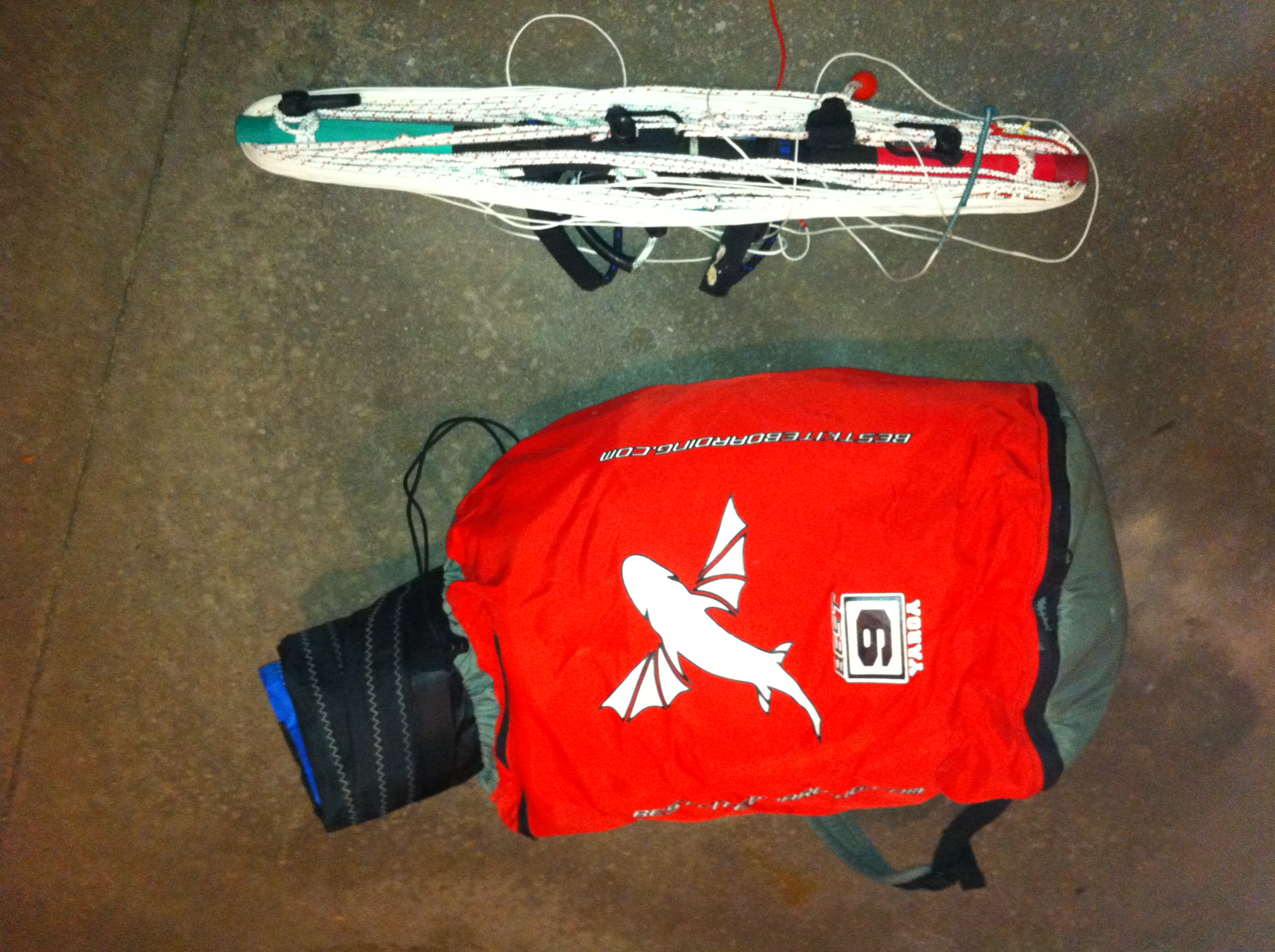 9m kiteboarding kite