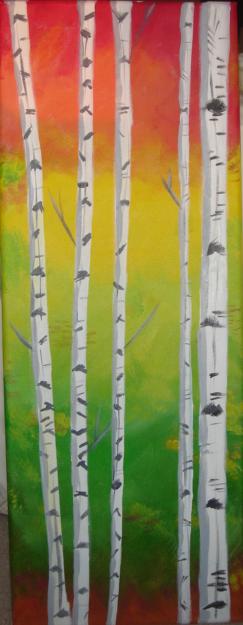 _Red_Gold_Green_Aspen_Trees_