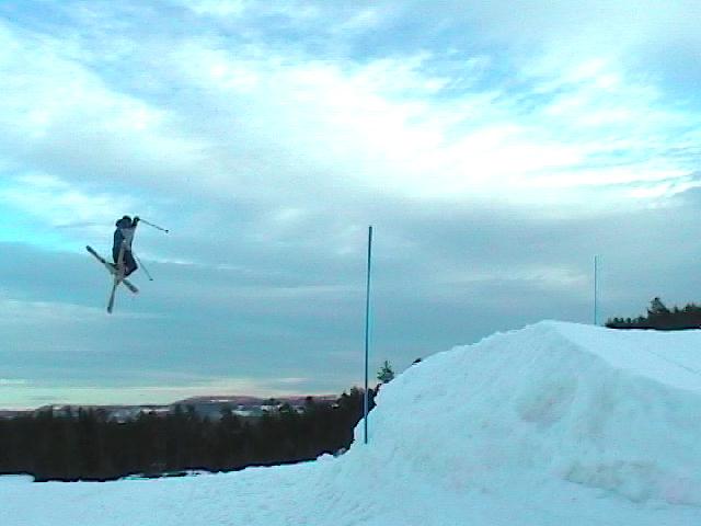 a 360 cross, with a beautiful background