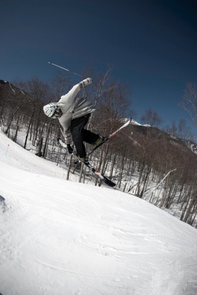 A 540 of the corked variety with a mute grab