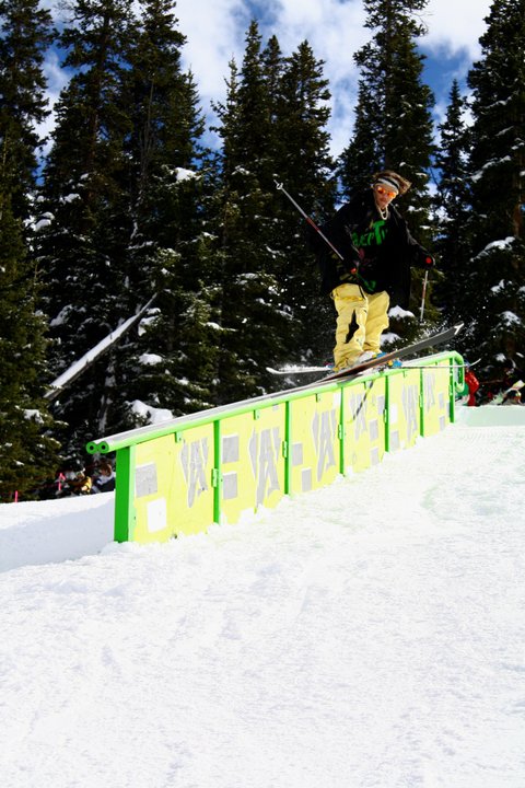 A-Basin Down Rail