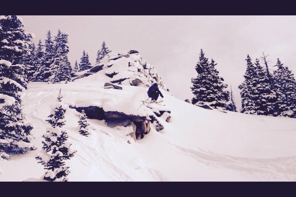 A Bay Cliff Dropping