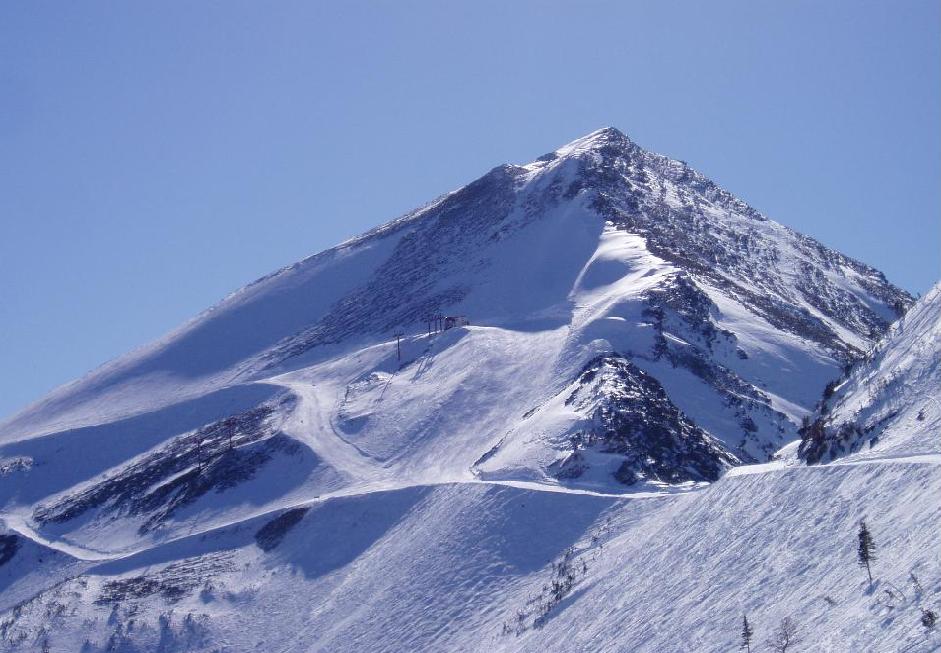 A beautiful shot of Castle Mountain