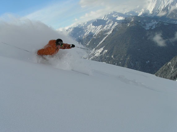 A bit of fresh in Verbier