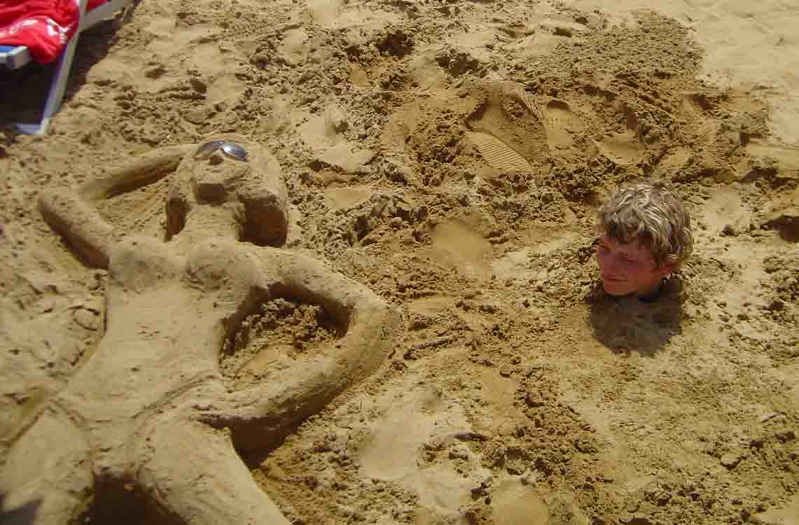 A dream of sand and my dude