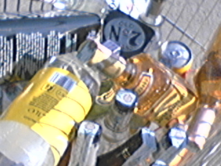 a large stock of medicine for a little party