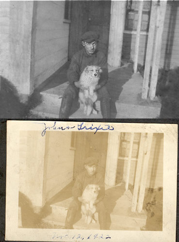 A litle retouching job I did for dad