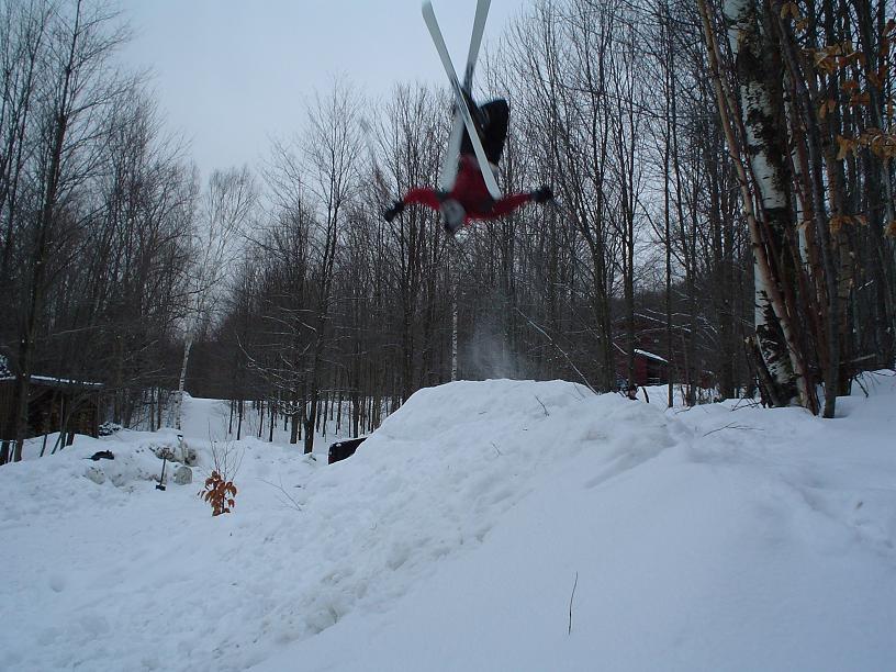 a little backflip action