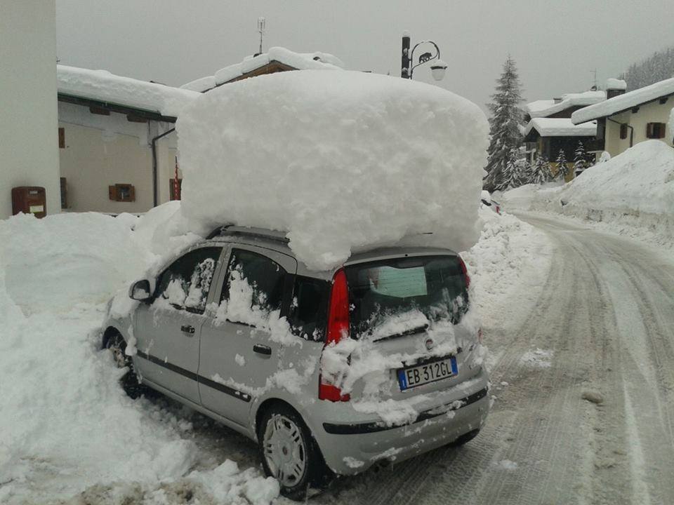 A little bit of snow...