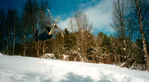 A little frontflip
