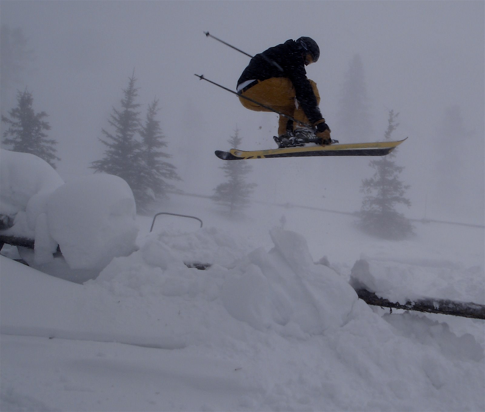 A little jump but sick pick