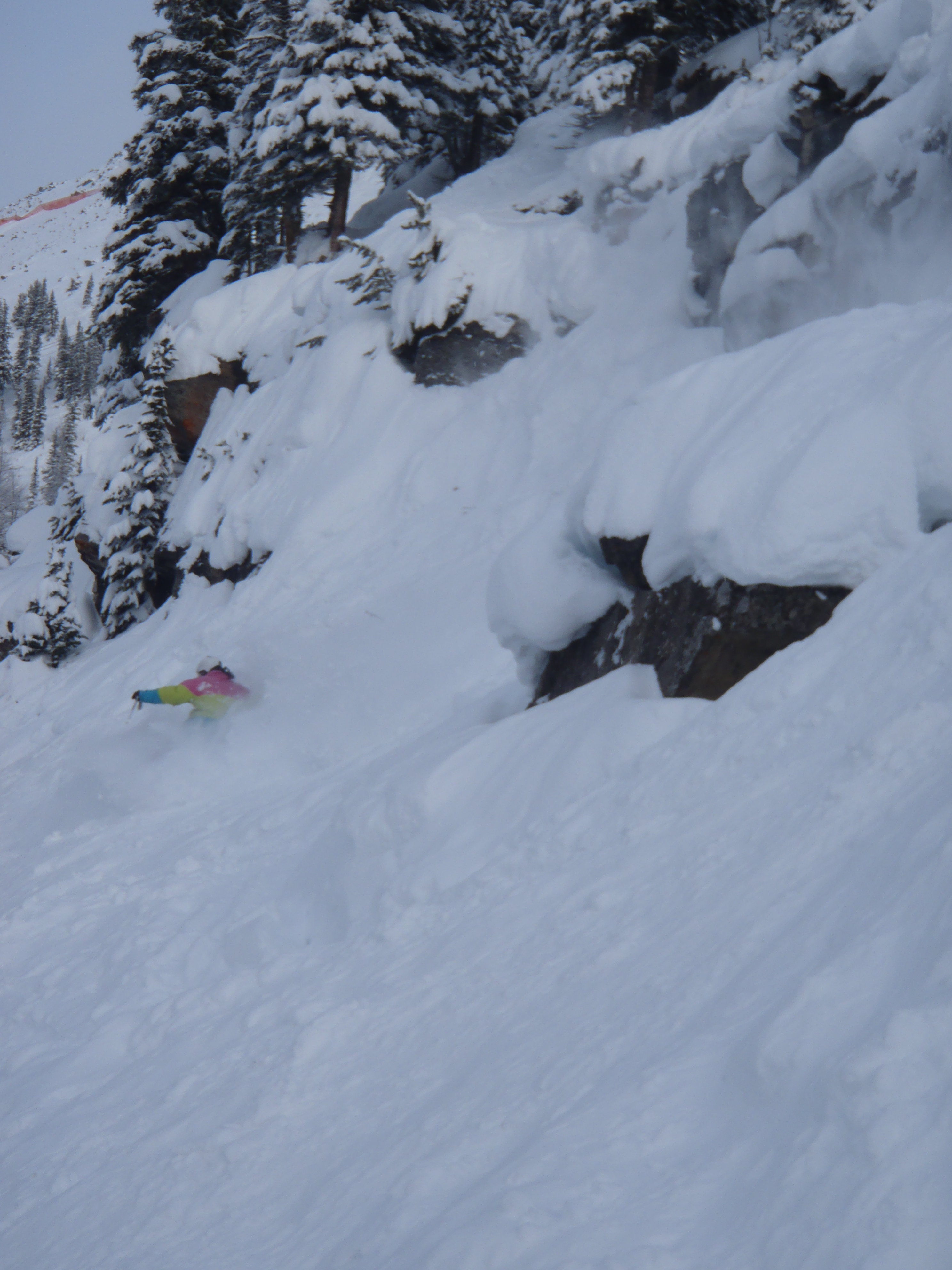 A little Pow Day At Shine