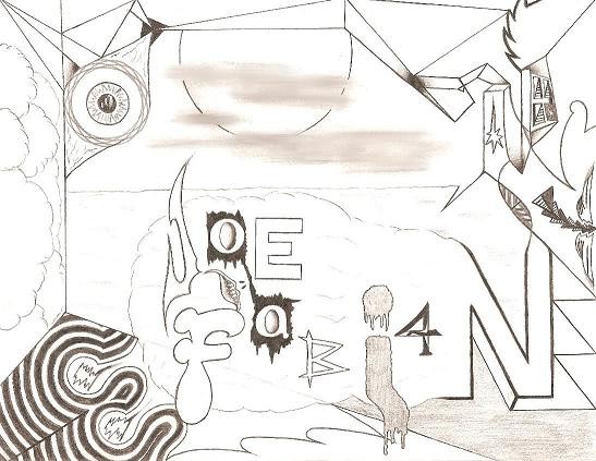 A logo i drew for my friend mike's band