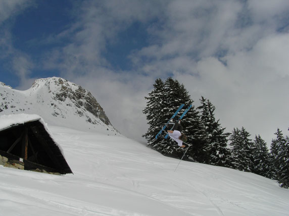 A natural roof jump... loop180