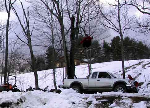 A nice east coast mud snow landing, stomped 4:6