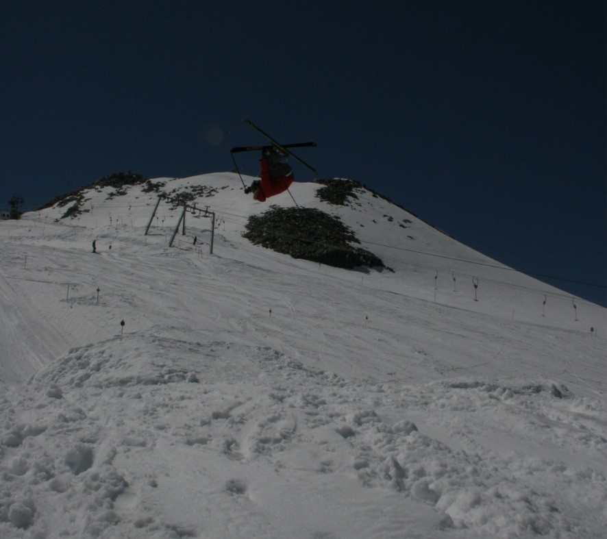 A nice view to this corked 7 with a inside grab