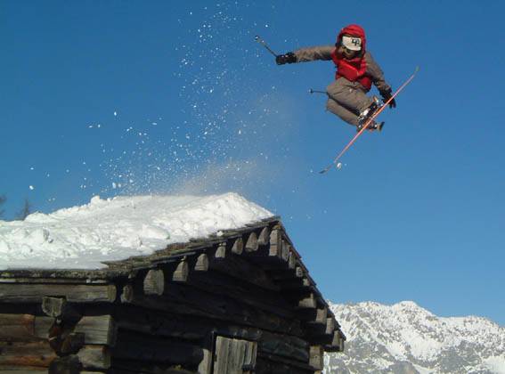 A Norwegian kicks ass in the Alps
