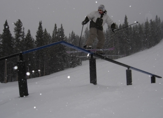A Rail at Breck