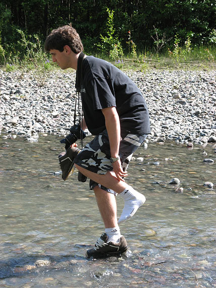 A Rare and Exciting Look at a Real River Walker