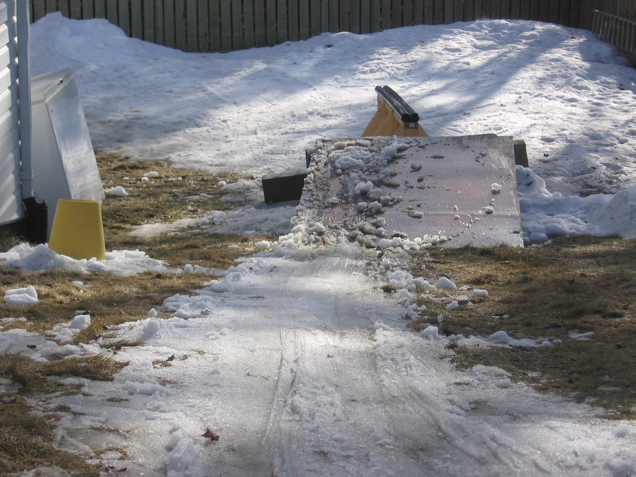 A true skier will go to extreme measure to beat spring.