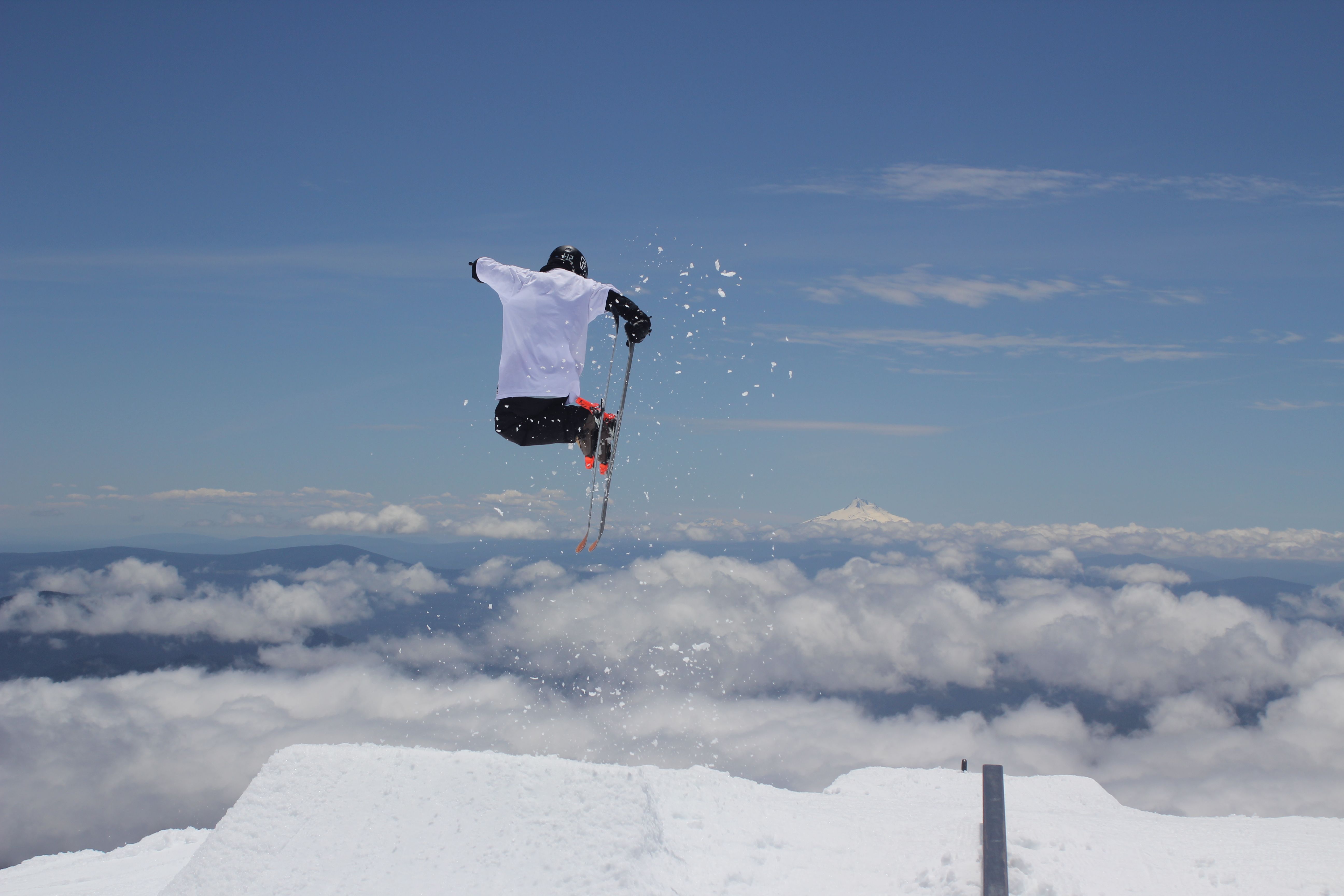 Above the clouds