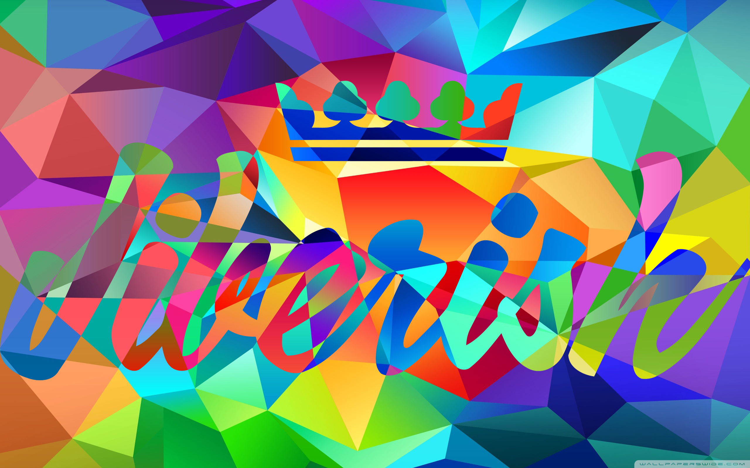 Abstract Jiberish Wallpaper