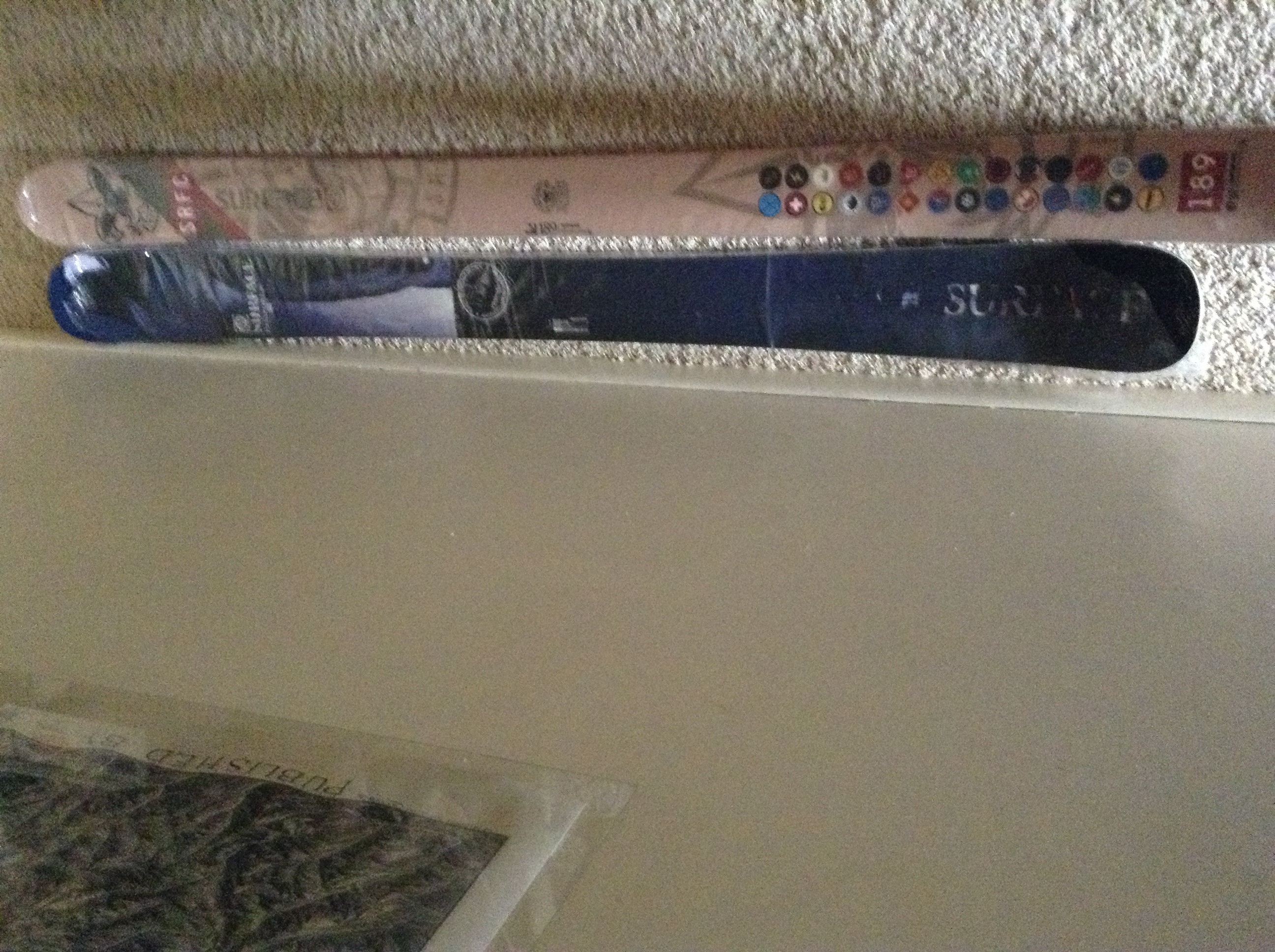 Actual photo both pairs of surface 