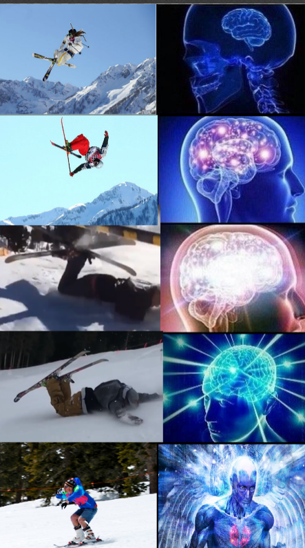 Actually good tricks < Sliding on your belly