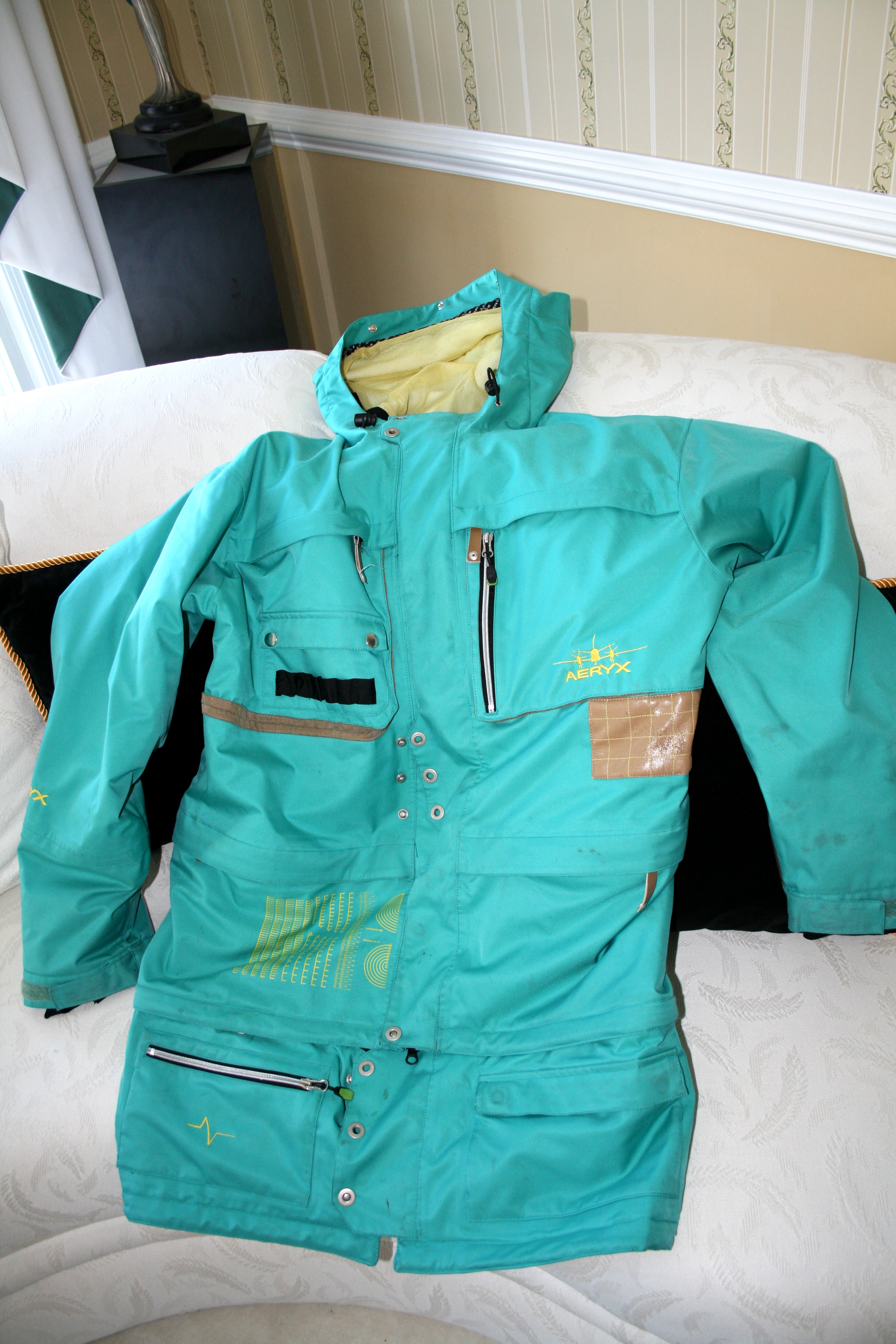 Aeryx Tall Coat Lagoon