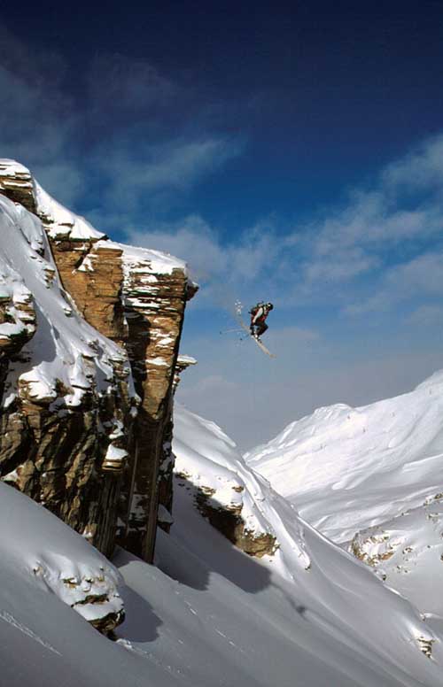 After 1m fresh powpow Andi stepped up to do this one!!!