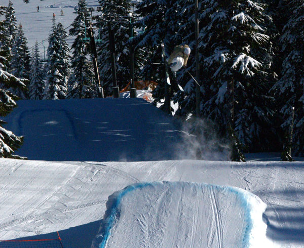 Air at stevens pass